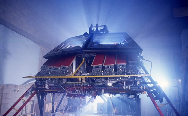 Jacques Gastineau - Automation of the transformations of Johnny Hallyday's truck cabin in the movie Terminus 1987